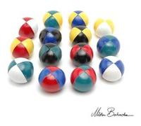 Balle a grains 130 gr - Mister Babache - 2 couleurs primaire Blanc / vert - Vendu à l'unité Blanc / vert G