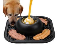 Balle À Lécher Pour Chiens Jouet D'Enrichissement Silicone Antidérapant,