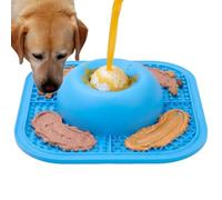 Balle À Lécher Pour Chiens Jouet D'Enrichissement Silicone Antidérapant,