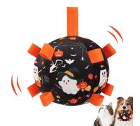 Balle à mâcher pour chien au design d'Halloween - Ballon de football avec
