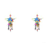Balle à mâcher pour perroquet | 40 x 22 cm - Recherche interactive avec cuillères en acier inoxydable - Réduit l'ennui des oiseaux en cage