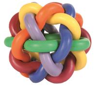 Balle à nœud pour chiens ø 10 cm coloré