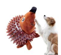 Balle à picots à mâcher pour chien - 7 cm grenouille hérisson jouet flottant en caoutchouc, design couineur durable | Mâcheurs agressifs pour nettoyer les dents Joue des balles interactif amusant pour