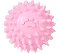 Balle à picots à mâcher pour chiens de petite et grande taille - 6,1 cm - Jouet interactif à mâcher pour le dressage des chiens - Balle en caoutchouc qui ne couine pas - Pour mâcheurs agressifs et