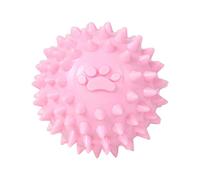 Balle à picots pour chiens - Couleur vive - 6,1 cm - Longue durée - Balle à picots pour mâcheurs lourds - Entraînement interactif