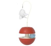 Balle À Pour Chat Interactif Automatique | Jouet Distributeur De Pour Chat Intérieur Et Extérieur, Réduction De L'Ennui, Alimentation Plus Lente, Stimulation