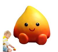 Balle À Presser À Montée Lente, Petit Jouet À Flamme À Montée Lente | Belle Flamme À Presser - Jouet À Main De Dessin Animé kawaiis Doux À Rebond Lent, Fidget Sensoriel Mignon pour La Relaxation,