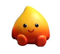 Balle à Presser à montée Lente - Squishy Anti-Stress de 5,1 cm | Jouet en PU Flame - Jouet Doux à Lent conçu pour la Relaxation, Le soulagement du Stress et Le Jeu agité, adapté aux ou