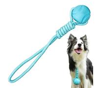 Balle à rapporter pour chien - Matériau léger et résistant - Sans danger pour les dents - Balle d'entraînement avec surface antidérapante et structure flexible - Jouet à lancer pour les amoureux des