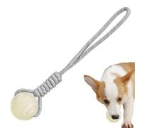 Balle à rapporter pour chien - Matériau léger et résistant - Sans danger pour les dents - Balle d'entraînement avec surface antidérapante et structure flexible - Jouet à lancer pour les amoureux des