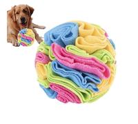 Balle à renifler pour chien - Balle d'enrichissement distributrice de friandises, jouet puzzle doux, stimulant l'activité de travail du nez | Idéal pour les chiens de petite et grande taille, les