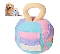 Balle à renifler pour chien, jouet de suivi des odeurs, jouet interactif pour chien pour la stimulation mentale, jouet de divertissement pour chien pour trouver des objets et de la nourriture, grand