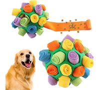 Balle à renifler pour chiens, jouets portables pour l'ennui et la stimulation pour chien, jouets d'enrichissement pour chien, jouets à mâcher pour chien, jouet de recherche de nourriture pour soulager