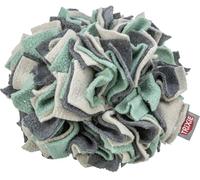 Balle à renifler TRIXIE - Jouet stratégique Niveau 1 - avec 2 Longueurs de Franges - Empêche Les Boucles - Convient aux croquettes - Polyester - ø 15 cm - 32047