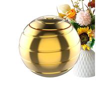 Balle à Rotation de Bureau Antistress - Sphère métallique, Gadget Tendance,Objet De Bureau Tournant - Idéale pour Professionnels Actifs, Femmes et Hommes