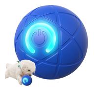 Balle à roulement automatique pour chats - Balle sautante intelligente de 5,2 x 5,2 cm, construction en matériau PC TPE, jouet rotatif pour chat, petits , capacité de la batterie de 150 mAh, tem