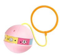 Balle à Sauter à la Cheville avec Boule rebondissante Brillante | Balle à Sauter avec Corde Qui Brille intensément pour l'exercice des - Balle de balançoire de Sport, Corde pour