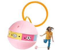 Balle à Sauter à la Cheville, Cheville avec Boule rebondissante Brillante, Balle Gonflable à Sauter à la Corde pour , Jouet à Sauter, Balle colorée de l'oscillation des Sports,