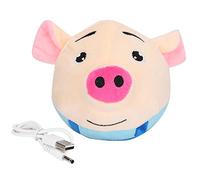 Balle À Sauter pour Animaux Domestiques, USB, Cochon De Dessin Animé Interactif, Balle De Poupée, Jouet, Interaction Électrique, Chant, Cochon Sauteur Mignon, Automatique (Sautant)