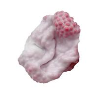 Balle anti-stress au raisin 2024, nouvelles perles sous vide, malléable, anti-stress, lait, mise à niveau, jouet sensoriel fort, avec argile Urd807, 6 x 6 cm