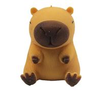 Balle Anti-Stress Capybara, Jouets Anti Stress, Boule À Malaxer,Ballon Relaxation,Jouet Sensoriel,Capybara À Presser Accessoires Amusants Cadeaux Pour Adolescents Adultes Collègues Équipe 5.25x4.1x4cm