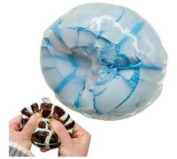 Balle Anti-Stress Cire Craquante ThèMe Chocolat,Jouet Sensoriel Aux Sensations Croustillantes Et Apaisantes,ModèLe Nomade pour Adultes,Parfait pour Le Bureau Et Usage Quotidien (C)