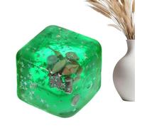 Balle Anti-Stress Cube, Texture À Presser Douce, 5,5 Cm, Jouet À Presser, Gadget De Soulagement De L'anxiété Spongieux, Forme Déformable par Pincement Amusant, pour Adultes, Utilisation À La M