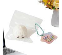 Balle anti-stress douce, jouet alimentaire à montée lente, article de relaxation à presser les doigts, gadget de bureau spongieux, jouet apaisant portable avec un design minimal, accessoire de confort