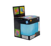 Balle Anti-Stress Spongieuse Ice Cube, Cube De Compression Sensoriel for Soulager Le Stress, Compact Et Portable, Soulage Le Stress for Le Travail Les Études Et Les Voyages(Ice-Blue)