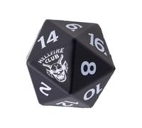 Balle anti-stress Stranger Things - PALADONE - Dé à 20 faces en mousse noire