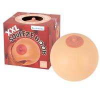 Balle anti-stress XXL - seins (naturel)