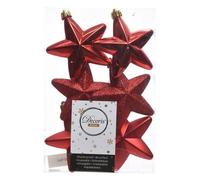 Balle Arbre Amicasa Étoiles Mélanger Red, Modèle 9027862, pour Embelli Festives