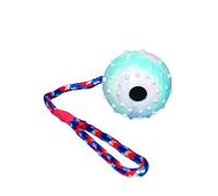 Balle au cordon, caoutchouc naturel ø 7/30 cm lime/rose