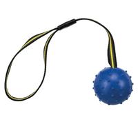 Balle au harnais, caoutchouc naturel ø 6/35 cm orange
