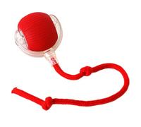 Balle automatique ondulée en silicone rechargeable USB avec mouvement agile et longue durée de vie de la batterie