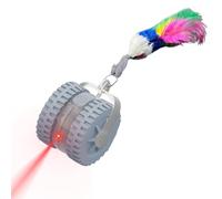 Balle automatique pour chat - Balle sensorielle intelligente pour chaton - Jouet interactif pour la stimulation mentale, la réduction de l'ennui, l'engagement sensoriel, l'entraînement