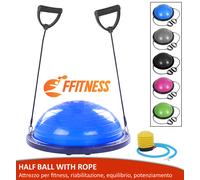 Balle Avec Corde Élastique Accessoire Pilates Fitness Équilibre Gymnastique
