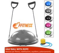 Balle Avec Corde Élastique Accessoire Pilates Fitness Équilibre Gymnastique