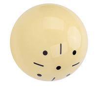 Balle avec pois, balle d'entraînement au snooker en résine, grande boule standard pour clubs de haut et moyen (snooker britannique 52,5 mm)