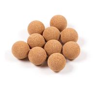 Balle Babyfoot en Liège Marron - Balles de Baby Foot Durables pour Jeu Familial et Compétitif - Adhérence, Sécurité, Confort de Jeu