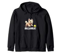 Balle Bichon cubain drôle Ballaholic Havanais Sweat à Capuche