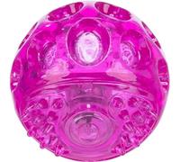 Balle clignotante pour chien TRIXIE, rose, ø 6 cm, 33642, activation par impact, durée d'éclairage de 50 heures