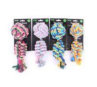 Balle + corde pour chien Martin Sellier Multicolore 25 cm