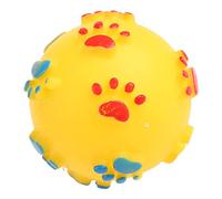 Balle couinante pour le nettoyage des dents - Jouet interactif indestructible pour l'ennui - Pour petits chiens, chiots et grands chiens
