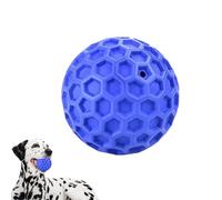 Balle couineuse en caoutchouc robuste interactif pour chiens - Balle de tennis rebondissante pour chiens de grande et moyenne taille - Pour jouer et soulager l'ennui