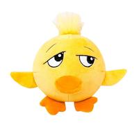 Balle couineuse pour chien | Balle rebondissante en peluche pour chiot - Jouet rebondissant doux en forme d'animal double couche résistant aux déchirures pour le nettoyage des dents de chat