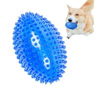 Balle couineuse pour chien, balles à picots à mâcher, fournitures interactives pour animaux de compagnie, texture indestructible, soulagement des dents, prise en main rebondissante, engagement amusant