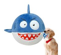 Balle couineuse pour chien - Jouet à mâcher durable de 14 cm, design amusant, son interactif, animaux de compagnie actifs, non toxique, avec caoutchouc résistant aux morsures | Balle pour dressage