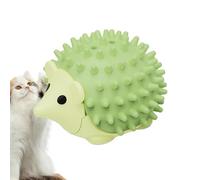 Balle d' à chat, toiletteur en forme de hérisson | Poteau à frotter pour chat, jouet à mâcher pour chaton, jouet à mâcher pour chaton, boule d'énergie pour lécher le chat, nettoyage des dents