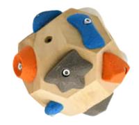 Balle d’Escaladde - Outil d’Entraînement Musculaire | Boule d’Escalaade en Bois avec Corde pour Force et Préhension | Accessoire d’Escalades - Sport Intérieur Extérieur